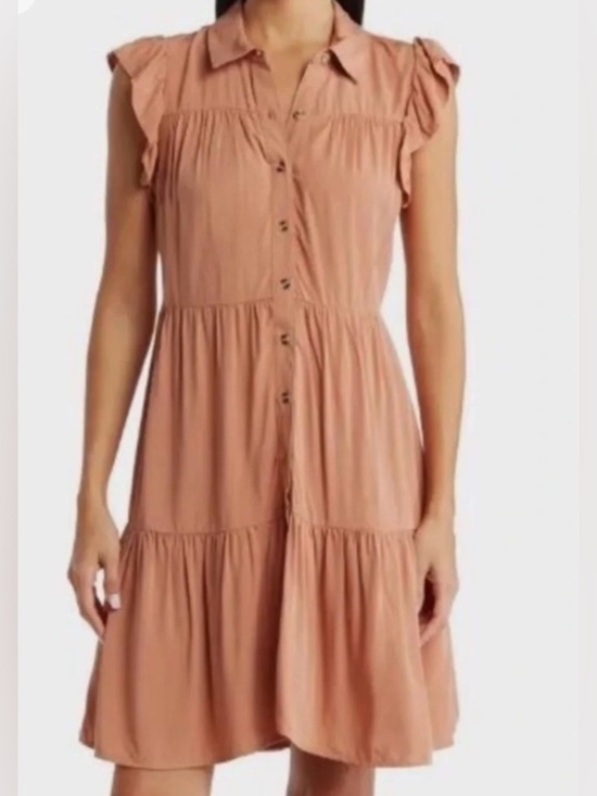 Lucky Brand Dresses & Skirts - Lucky Brand Casual Button-Down Dress – Size Small